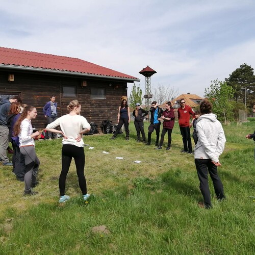 Studentengruppe 1, Foto: Auring, U.Nüsken